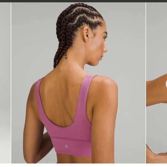 Lululemon Align Bra Light Support C/D Cup Velvet Dust - Picture 2 of 12